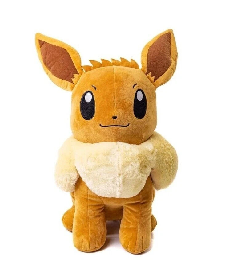 Poké-mon Eevee Plush Stuffed Doll Soft Toy Kids Cute Birthday Gifts 23cm