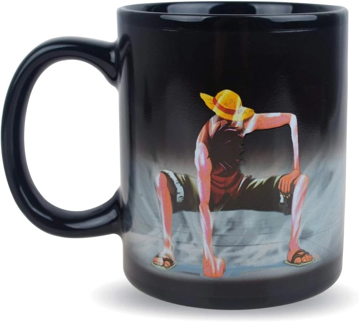 One Piece Magic Colour Change Heat Mug - Luffy Heat Changing Mug Coffee Cup AU