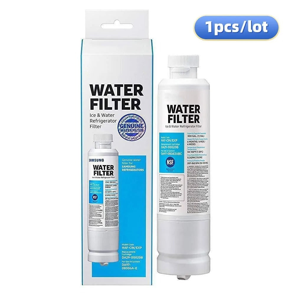 2 Pack Refrigerator Water Filter Replacement, Compatible with Samsung DA29-00020B, HAF-CIN/EXP