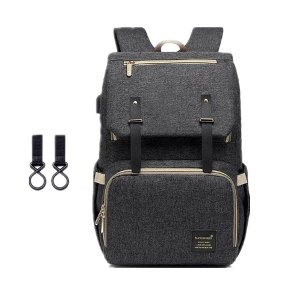 2024 NEW Luxury Baby Diaper Bag Nappy Backpack Waterproof Mummy Changing Bag