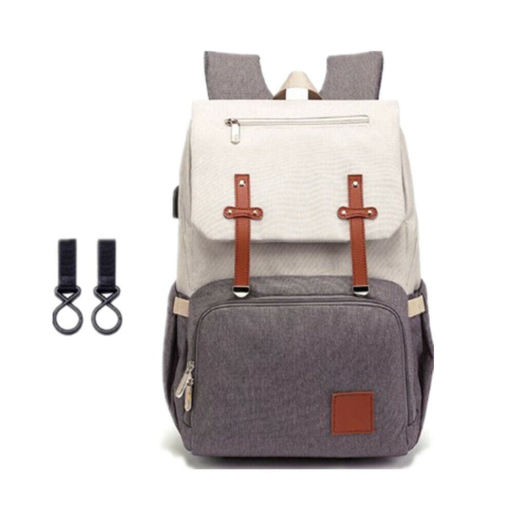 2024 NEW Luxury Baby Diaper Bag Nappy Backpack Waterproof Mummy Changing Bag