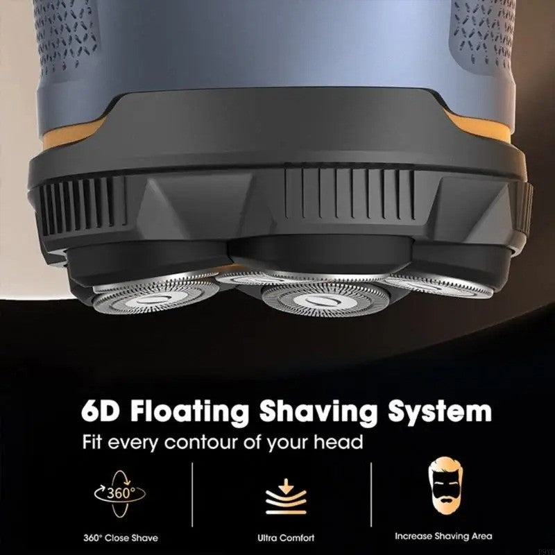 Electric Head Shaver for Bald Men – Cordless Wet/Dry Razor with LED Display 357344521865