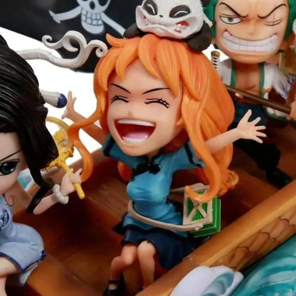 One Piece Anime Figure Straw Hat Figures Dragon Boat Race Series Action Figure 355874579457