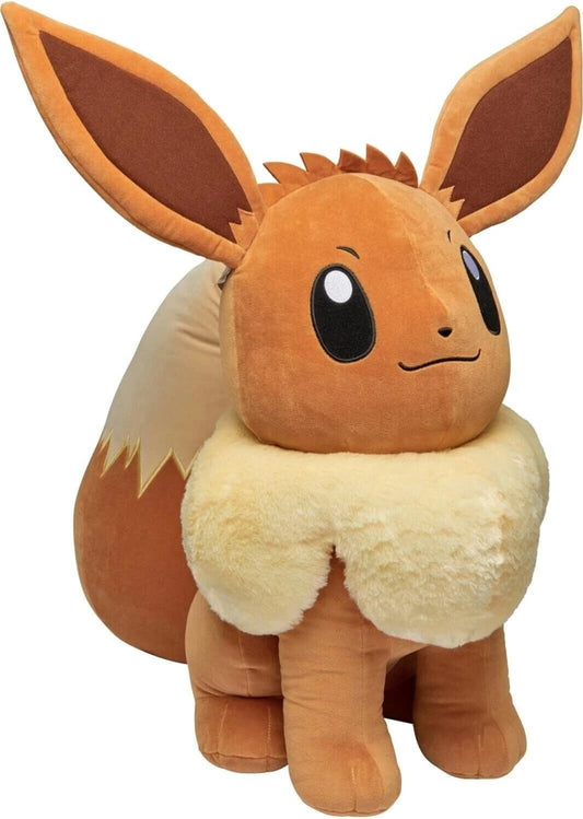 Poké-mon Eevee Plush Stuffed Doll Soft Toy Kids Cute Birthday Gifts 23cm