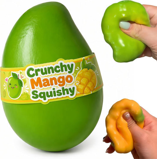 Crunchy Mango Squishy - Heat Activated Color Changing Mango Squishy