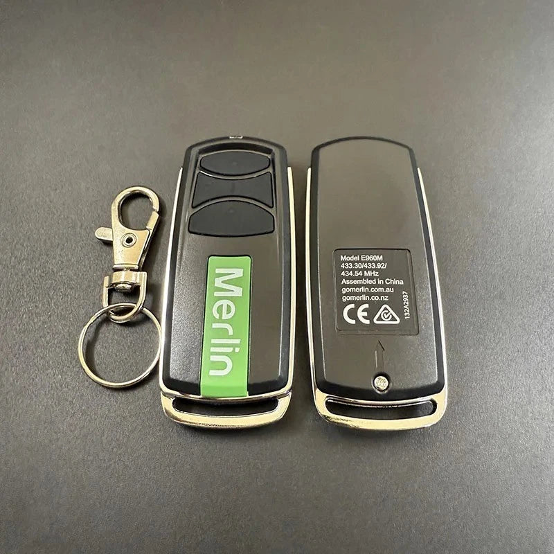 Merlin E960M Premium Garage Door Remote Opener Compatible 433.30 434.54 433.92MH