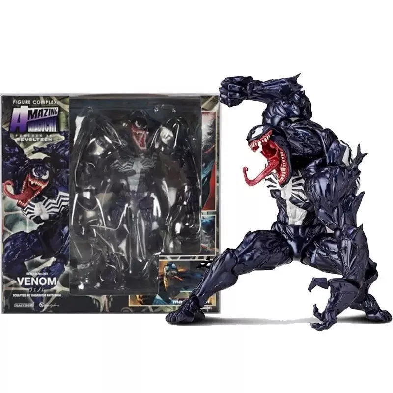 Amazing Yamaguchi Venom No.003 Revoltech Kaiyodo Action Figure Toy