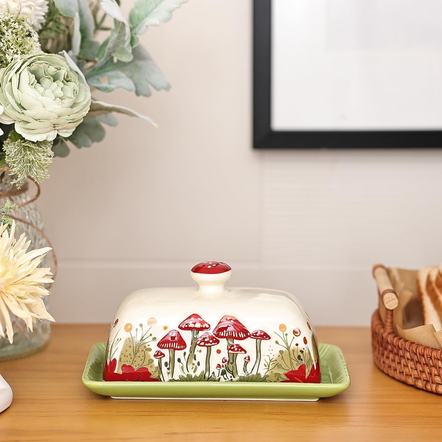 Fungi Fun - Mushroom Butter Dish