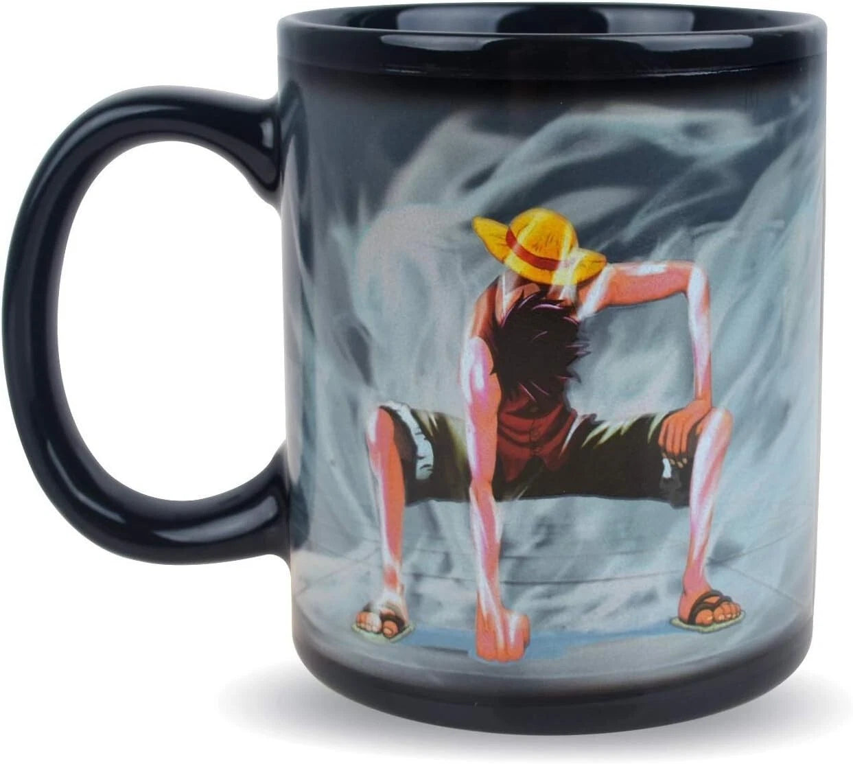 One Piece Magic Colour Change Heat Mug - Luffy Heat Changing Mug Coffee Cup AU