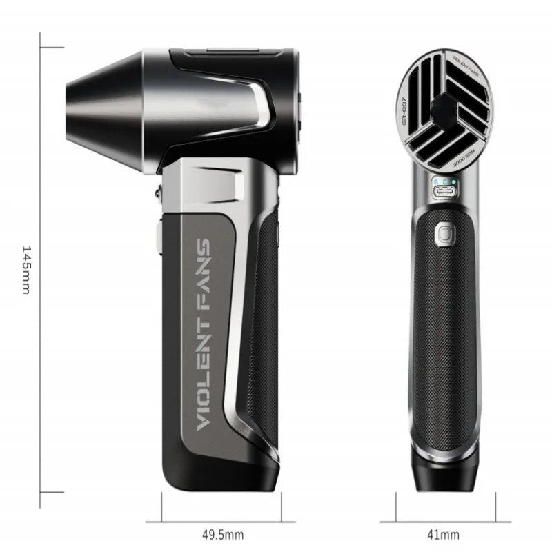 160000 RPM Mini Blower Handheld Electric Turbo Jet Fan Brushless Violent Blower 356542735787