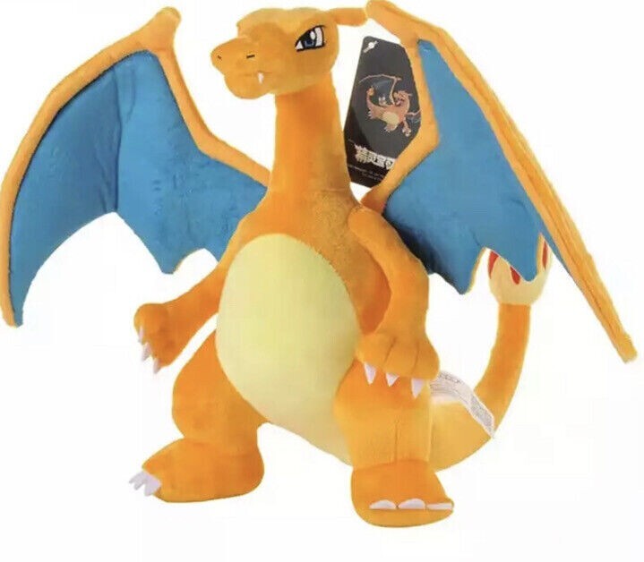 Poké-mon Charizard Plush Stuffed Doll Soft Toy Kids Cute Birthday Gifts 25cm 355567083262