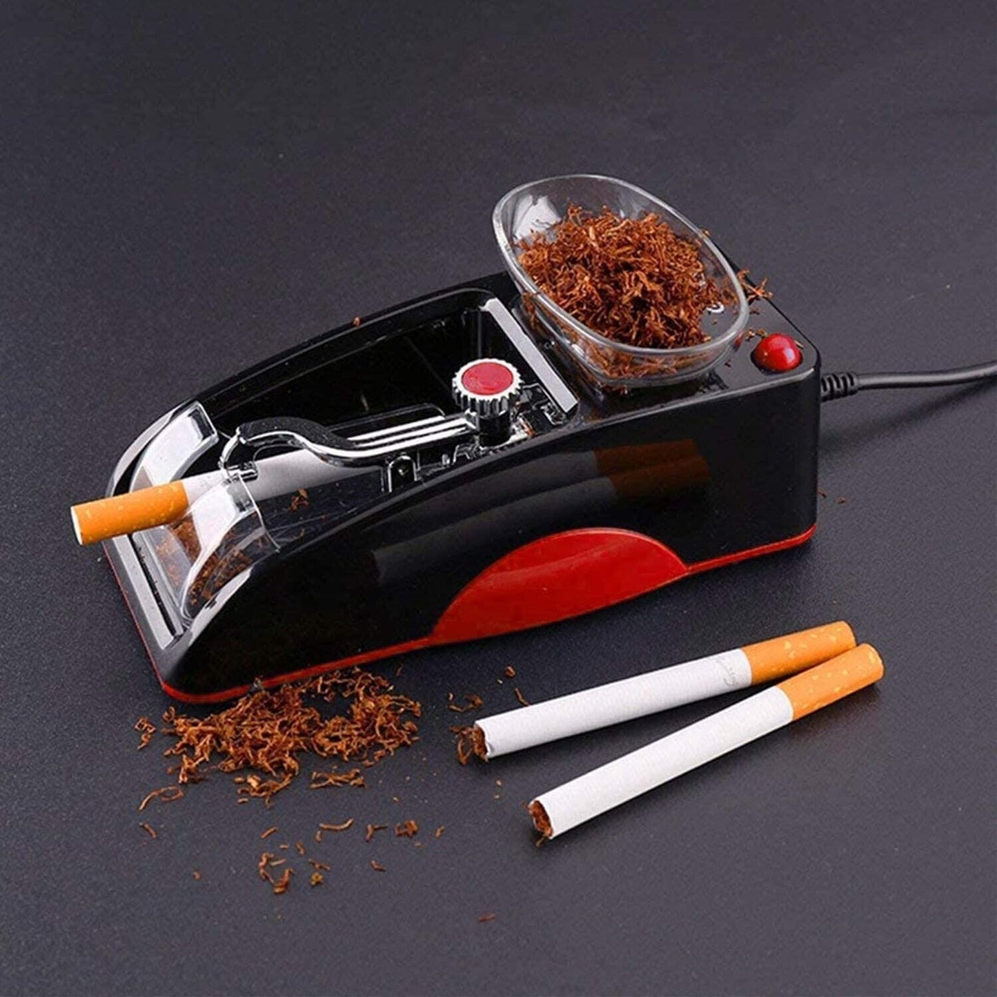 Cigarette Automatic Machine Tobacco Rolling Maker Roller Electric Injector Tube 354425406323