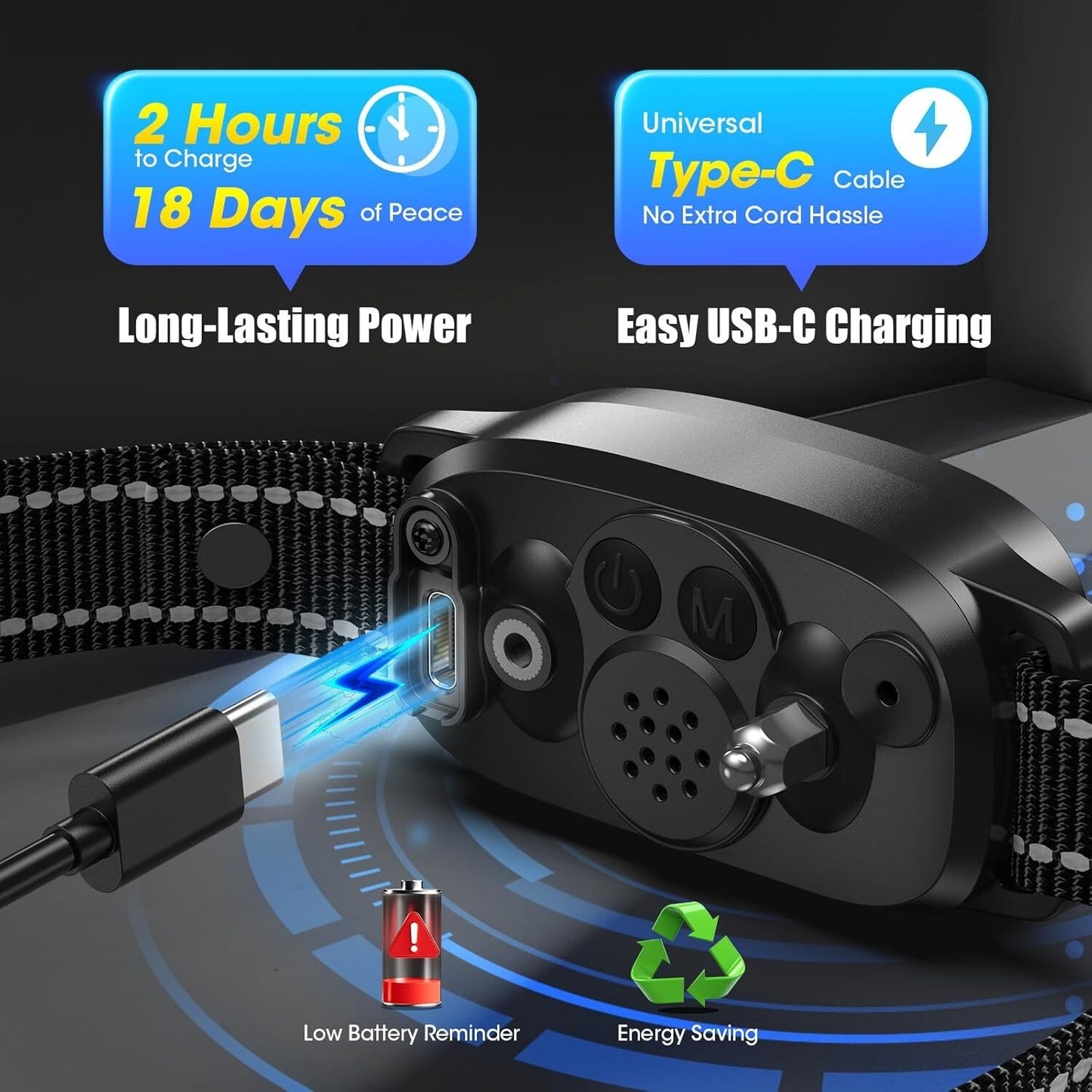 Anti Bark Dog Collar Auto Stop Barking Training Collar Obedience Rechargeable 356861004177
