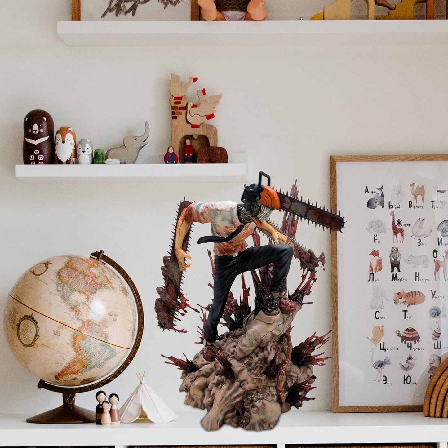 29cm Chainsaw Man Denji Figure Model Collection Model Collection Toy Gift 355863389556