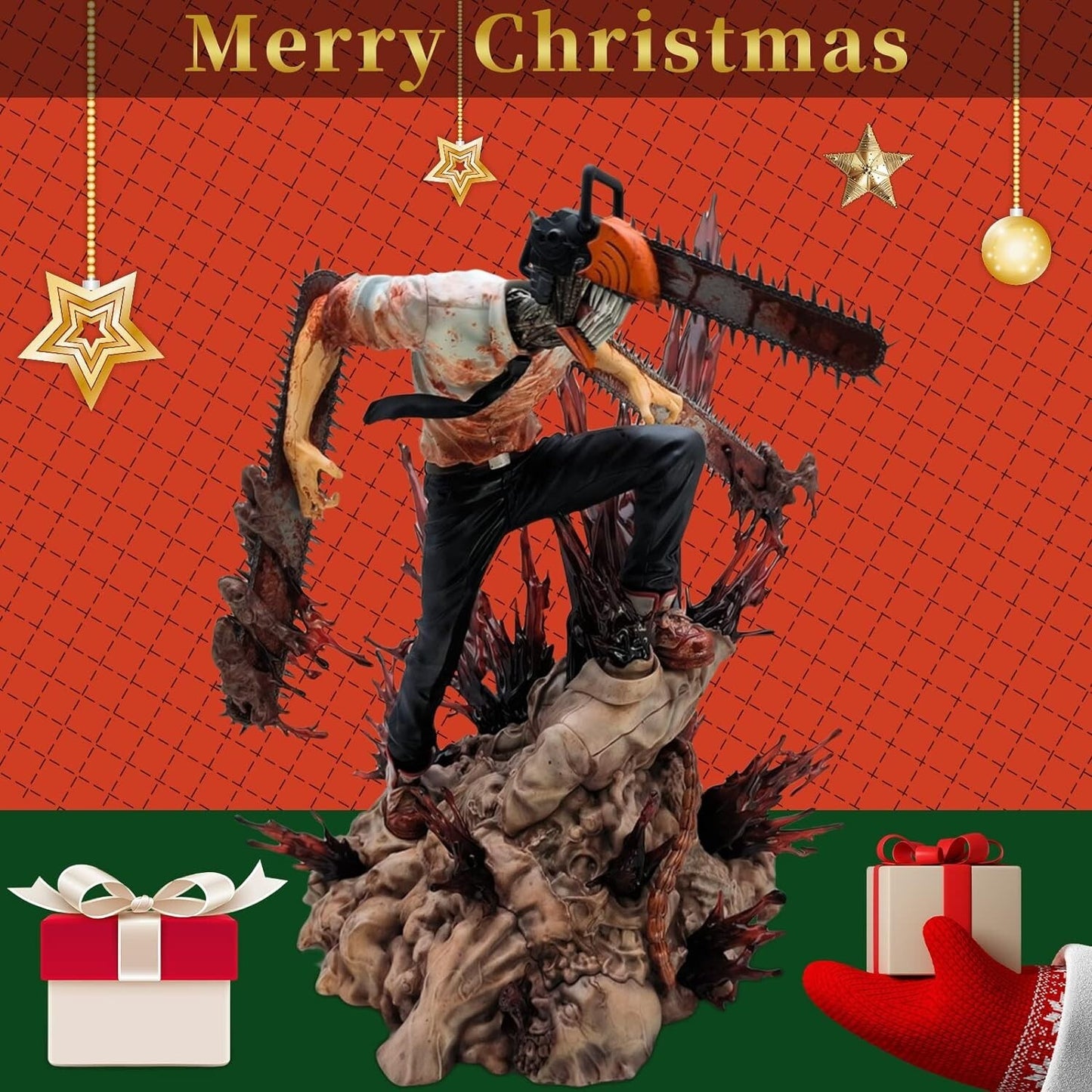 29cm Chainsaw Man Denji Figure Model Collection Model Collection Toy Gift 355863389556