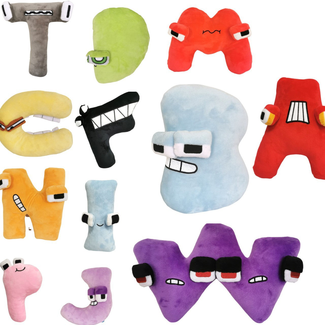 26x Alphabet Lore But are Plush Toy Stuffed Animal Doll Toys Kids Chrismas Gifts 354557130968