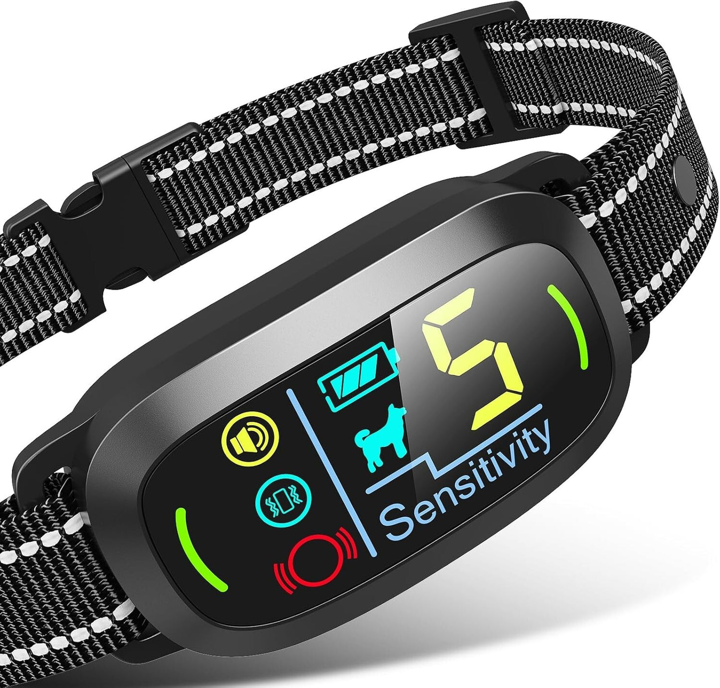 Anti Bark Dog Collar Auto Stop Barking Training Collar Obedience Rechargeable 356861004177