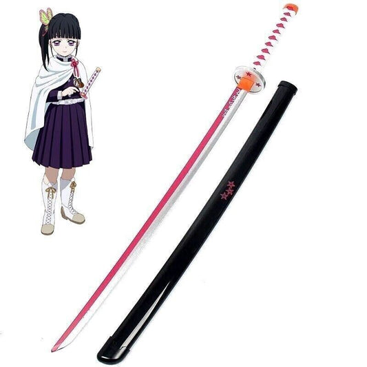 Demon Slayer Kanao Tsuyuri Nichirin Sword Kimetsu no Yaiba Cosplay Prop 104cm 354956802005