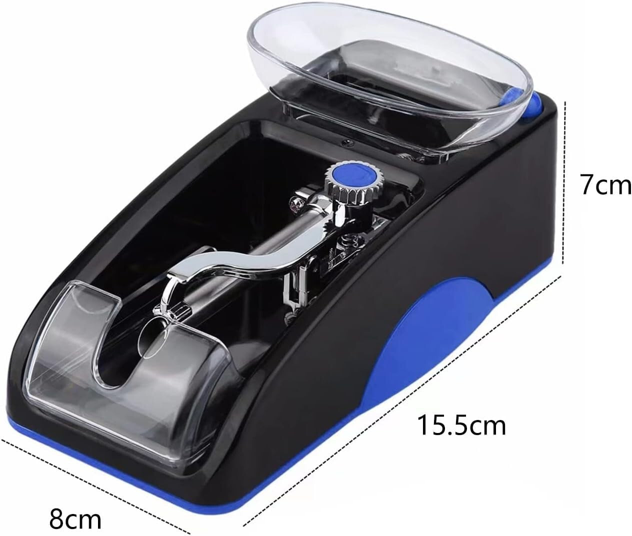8MM Auto Cigarette Machine Tobacco Rolling Maker Roller Electric Injector Tube 354676381019