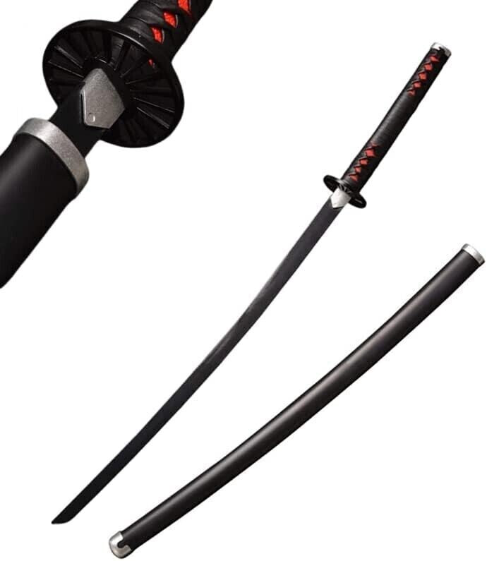 Demon Slayer Tanjiro Kamado Fire Nichirin Sword Kimetsu no Yaiba Cosplay 104cm 355118204053
