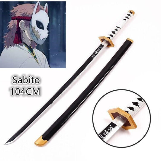 Kimetsu no Yaiba Demon Slayer Sabito Nichirin Sword Costume Cosplay Prop Blade 354790486844