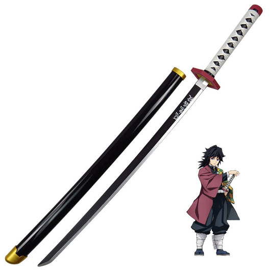 Demon Slayer Giyu Tomioka Nichirin Sword Final Form Kimetsu no Yaiba Prop 354790475820
