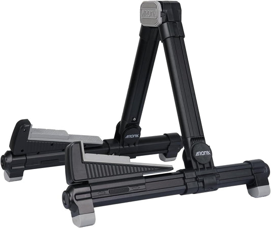 Guitar Stand - Foldable Aluminum Floor Stand Adjustable for All Types of Guitars 356565053190