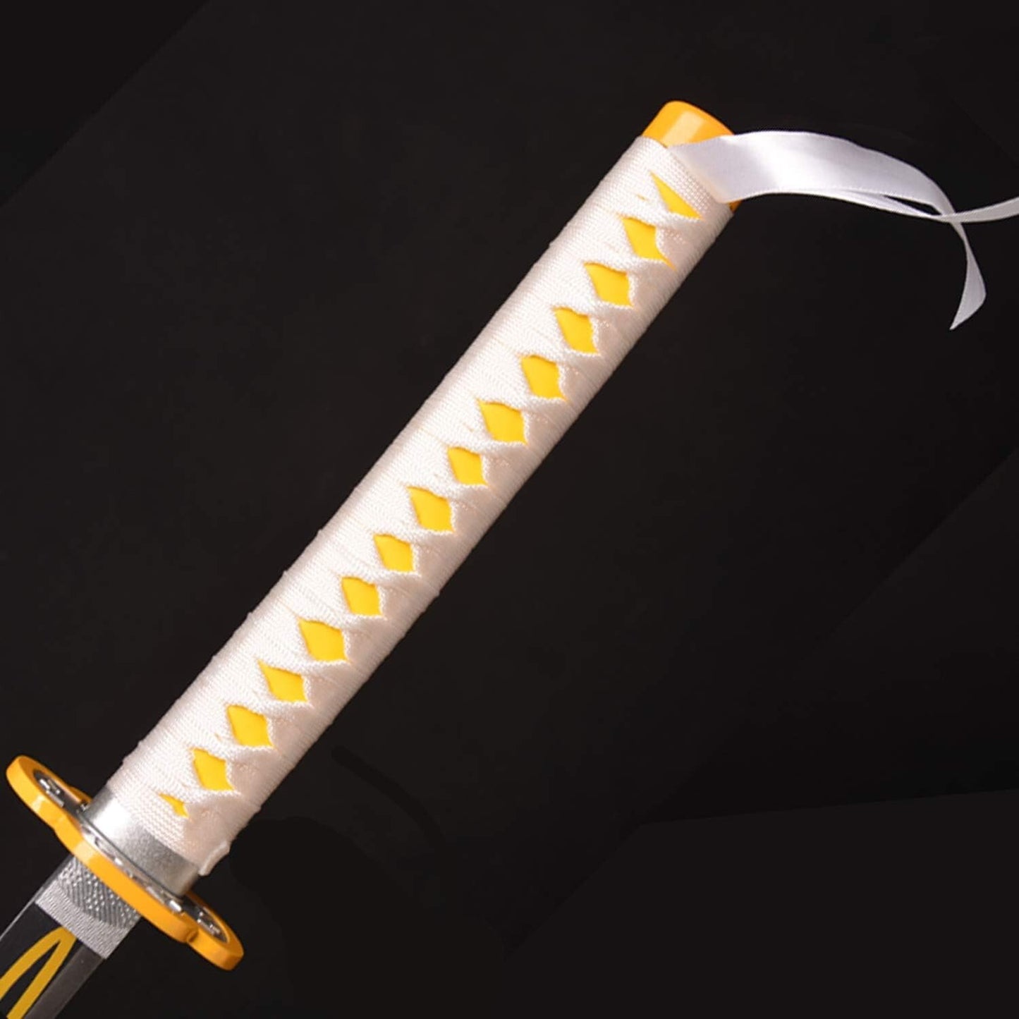 Demon Slayer Zenitsu Agatsuma Nichirin Sword Kimetsu no Yaiba Cosplay Prop 104cm 355118286500