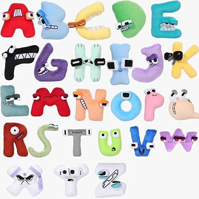 26x Alphabet Lore But are Plush Toy Stuffed Animal Doll Toys Kids Chrismas Gifts 354557130968