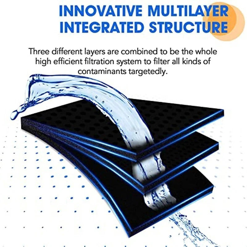 2 Pack Samsung DA97-17376B HAF-QIN/EXP DA97-08006C Refrigerator Water Filter